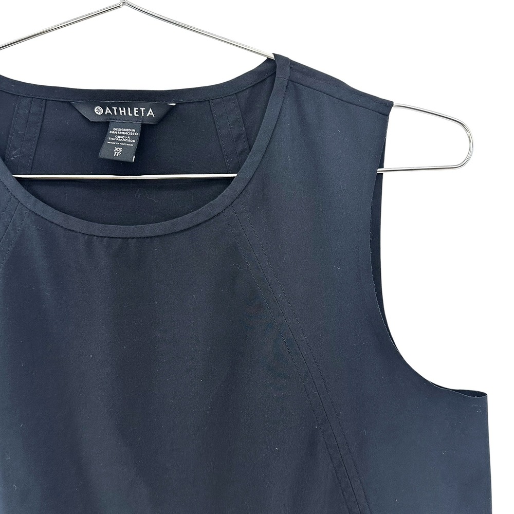 ATHLETA Minimalist Workout Tank‎ • XS • black • minimalist athleisure casual - Picture 2 of 6